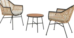 Intratuin Bistro-Set Lunde Stahl anthrazit| Bistro-Sets