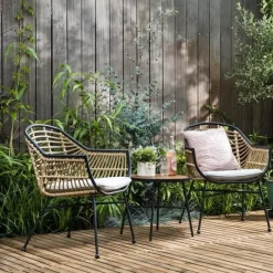 Intratuin Bistro-Set Lunde Stahl anthrazit| Bistro-Sets