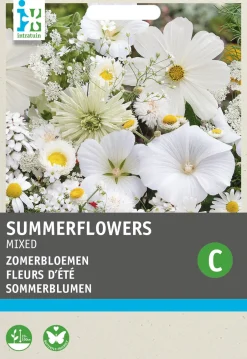 Intratuin Blumensamen-Mischung Sommerblumen weiß| Blühende Pflanzen|Saatgut