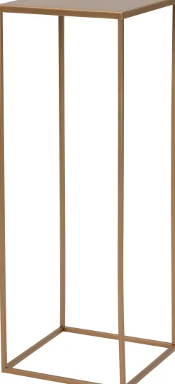 Intratuin Blumenständer Guido kupfer 22 x 22 x 60 cm| Pflanztische & -Regale