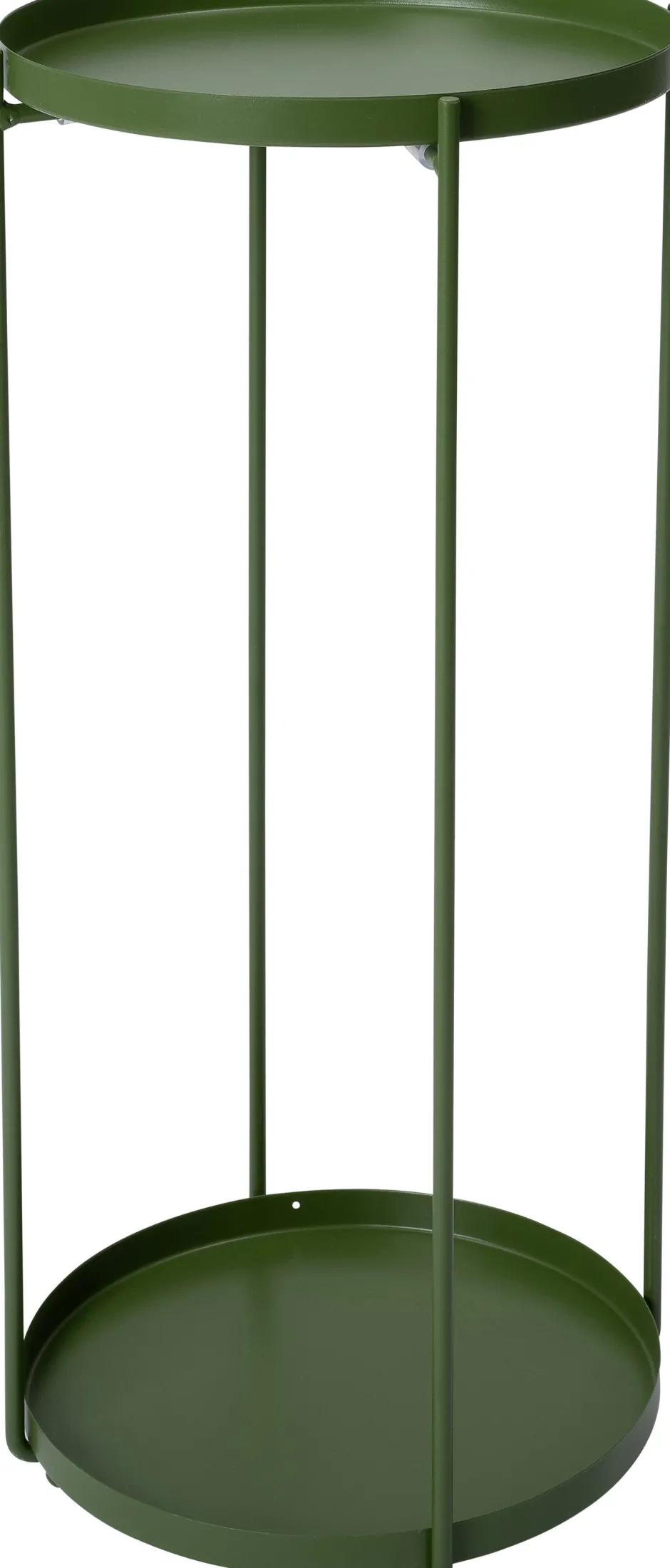 Intratuin Blumenständer Salix grün D 27 H 57,5 cm| Pflanztische & -Regale