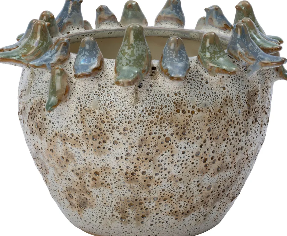 Intratuin Blumentopf Andor beige D 23 H 20 cm| Blumentöpfe|Blumentöpfe & Pflanzgefäße