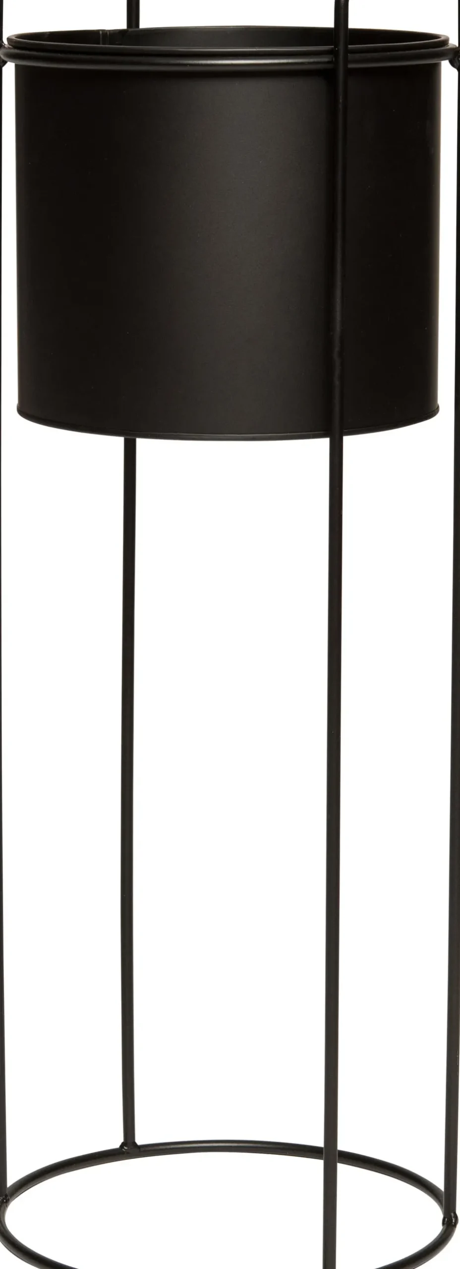 Intratuin Blumentopf auf Ständer D 23 cm H 65 cm schwarz| Blumentöpfe|Blumentöpfe & Pflanzgefäße