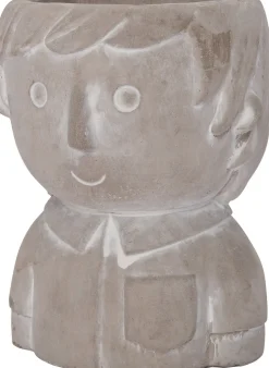 Intratuin Blumentopf Beau grau D 10,5 H 10,5 cm| Blumentöpfe|Blumentöpfe & Pflanzgefäße