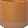 Intratuin Blumentopf Dean orange D 11 H 9,5 cm| Blumentöpfe & Pflanzgefäße|Blumentöpfe