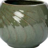 Intratuin Blumentopf Dorit grün D 14 H 11 cm| Blumentöpfe|Blumentöpfe & Pflanzgefäße