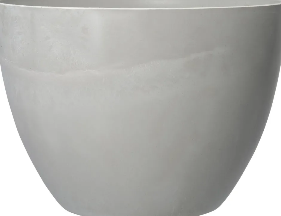 Intratuin Blumentopf Floor weiß D 32,5 H 23 cm| Blumentöpfe|Blumentöpfe & Pflanzgefäße