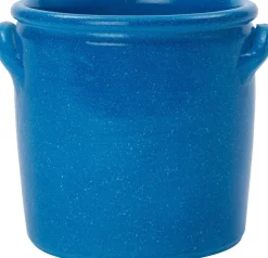 Intratuin Blumentopf Gaia D 20 H 20 cm blau| Blumentöpfe|Blumentöpfe & Pflanzgefäße