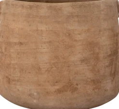 Intratuin Blumentopf Geleen taupe D 35 H 29 cm| Blumentöpfe|Blumentöpfe & Pflanzgefäße