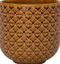 Intratuin Blumentopf Ingo hellbraun D 18,5 H 18 cm| Blumentöpfe|Blumentöpfe & Pflanzgefäße