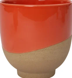 Intratuin Blumentopf Jade rot D 24,3 H 24 cm| Blumentöpfe|Blumentöpfe & Pflanzgefäße