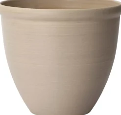 Intratuin Blumentopf Lush Living D 35 H 29 cm grau| Blumentöpfe|Blumentöpfe & Pflanzgefäße