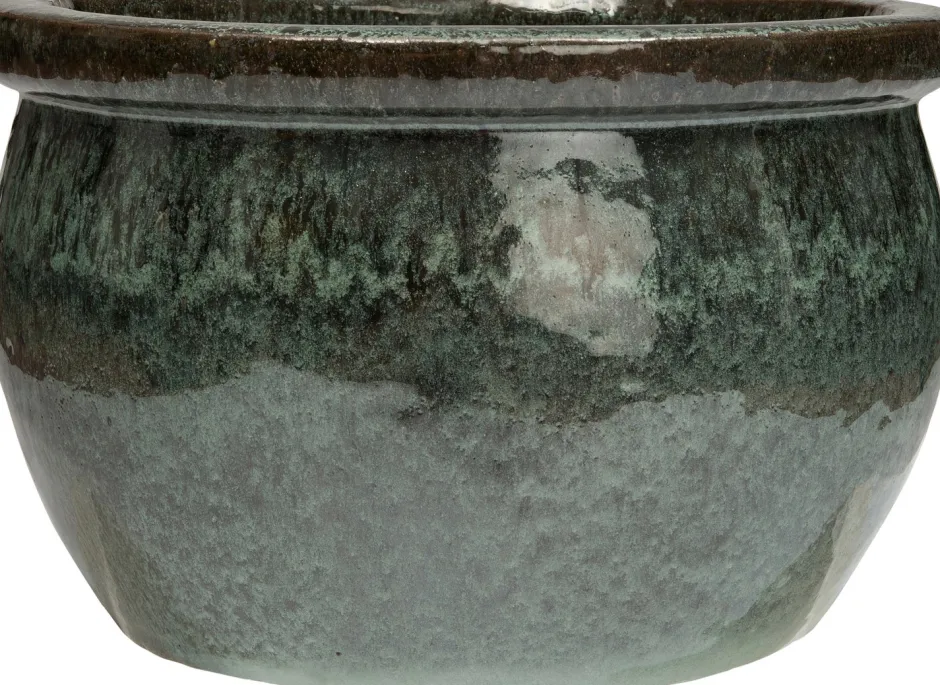 Intratuin Blumentopf Sandra D 41 cm H 26 cm grün| Blumentöpfe|Blumentöpfe & Pflanzgefäße