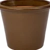 Intratuin Blumentopf Saxon braun D 35 H 27 cm| Blumentöpfe|Blumentöpfe & Pflanzgefäße