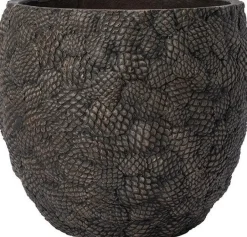 Intratuin Blumentopf Tannenzapfen braun D 26 H 25 cm| Blumentöpfe|Blumentöpfe & Pflanzgefäße