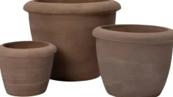 Intratuin Blumentopf Trudy braun D 28 H 23 cm| Blumentöpfe|Blumentöpfe & Pflanzgefäße
