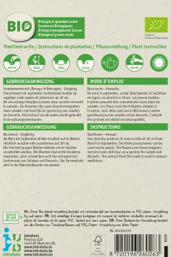 Intratuin Borretsch (Borago officinalis) (BIO) Samen| Kräutersamen|Saatgut