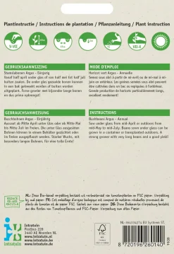 Intratuin Buschbohne (Phaseolus vulgaris 'Haricot Vert Argus') Samen| Gemüsesamen|Saatgut