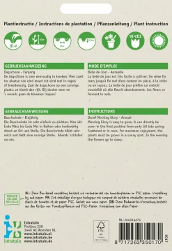 Intratuin Buschwinde (Convolvulus tricolor) Blumensamen-Mischung| Blühende Pflanzen|Saatgut