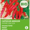 Intratuin Chili (Capsicum annuum 'De Cayenne') (BIO) Samen| Gemüsesamen|Saatgut