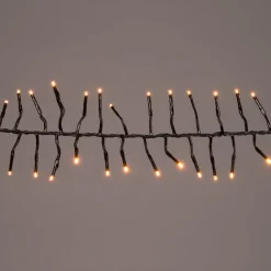 Intratuin Cluster-Lichterkette 2,5 m mit 192 LED Lämpchen klassisch warm| Weihnachtsbaumbeleuchtung