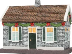 Intratuin De Brink Weihnachtshäuschen Bauernhof 15,5 x 10 x 12,5 cm| Weihnachtshäuschen