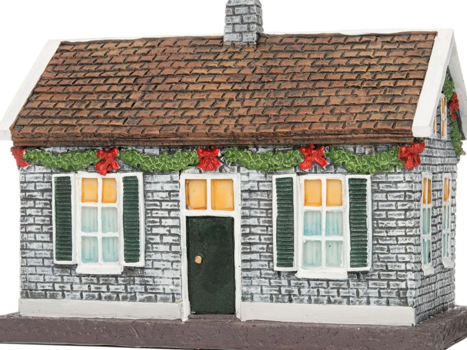 Intratuin De Brink Weihnachtshäuschen Bauernhof 15,5 x 10 x 12,5 cm| Weihnachtshäuschen