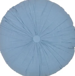 Intratuin Dekokissen Seina blau D 40 H 12 cm| Kissen|Dekokissen