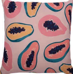 Intratuin Dekokissen Solis Papaya 45 x 45 cm| Dekokissen