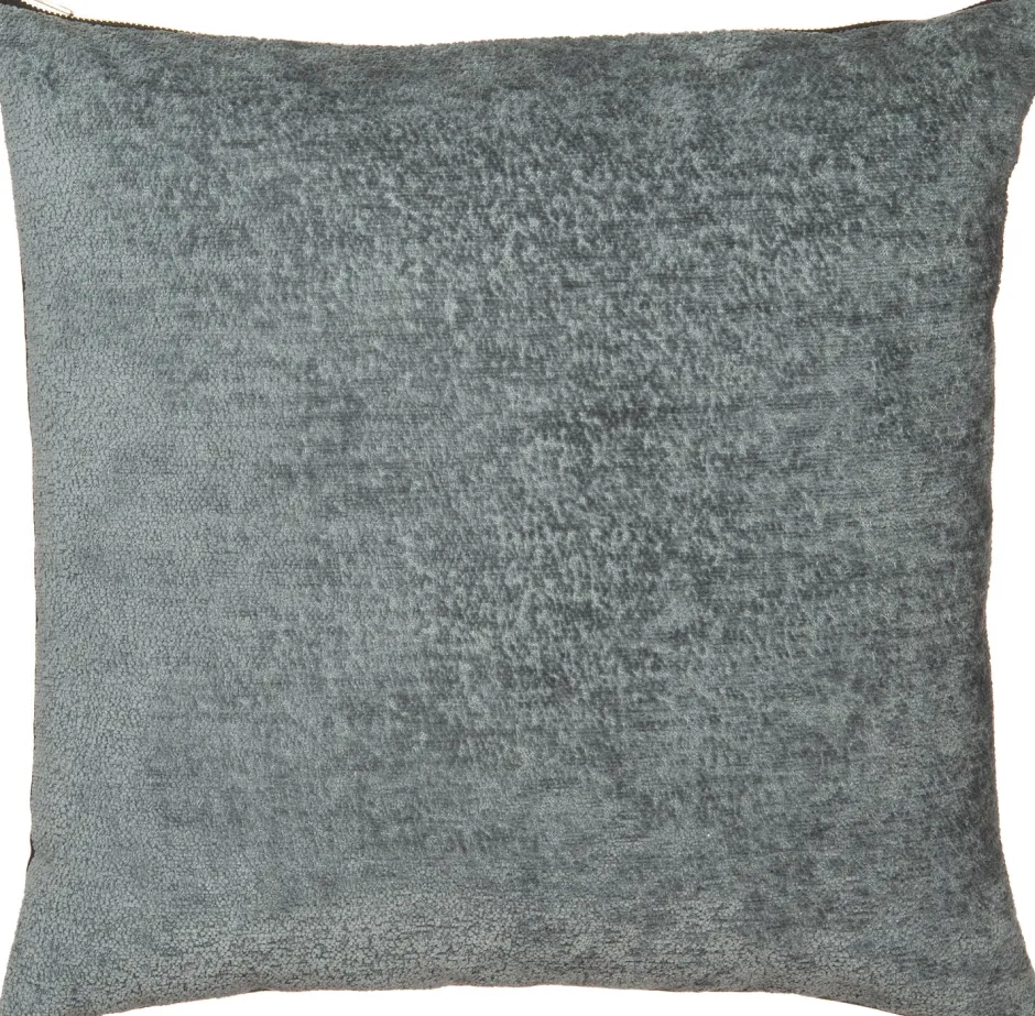 Intratuin Dekokissen Tess Chenille grau 45 x 45 x 15 cm| Kissen|Dekokissen
