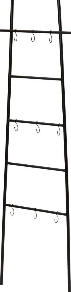 Intratuin Dekoleiter schwarz 45 x 160 cm| Dekoleitern