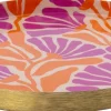 Intratuin Dekoteller Muriel orange/lila D 25 H 2 cm| Dekoschalen & -Teller