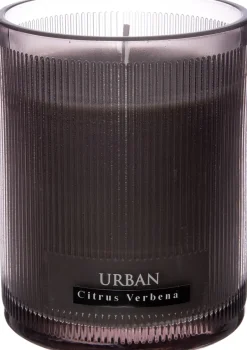 Intratuin Duftkerze Urban Citrus Verbana grau 32 Std. D 8,3 H 10,8 cm| Kerzen Im Glas|Duftkerzen