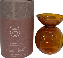 Intratuin Duftset mit Duftöl Indi Black Forest braun D 11 H 18 cm| Duftlampen