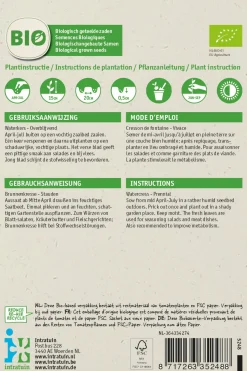 Intratuin Echte Brunnenkresse (Nasturtium officinale) (BIO) Kressesamen| Kräutersamen|Saatgut