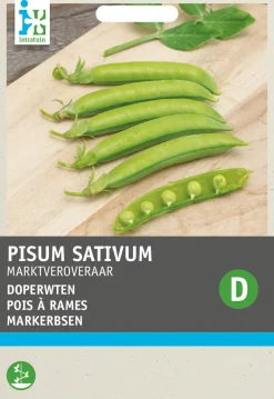 Intratuin Erbse (Pisum sativum 'Marktveroveraar') Samen| Gemüsesamen|Saatgut