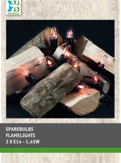 Intratuin Ersatzbirnen für Lichterkette E14 1,45W warmweiß 3 St.| Zubehör & Ersatzteile