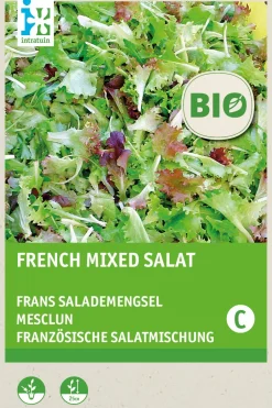 Intratuin Fanzösische Salatmischung (BIO) Samen| Gemüsesamen|Saatgut