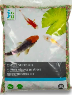 Intratuin Fischfutter Sticks Mix 15 L| Gartenteich