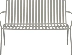 Intratuin Gartenbank Melle taupe 62 x 114,5 x 81 cm| Gartenbänke