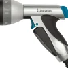 Intratuin Gartenbrause 7 Funktionen silber/blau| Gießen & Bewässerung|Gartenspritzen & Gartenbrausen