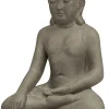 Intratuin Gartenfigur Buddha grau 43 x 30 x 60 cm| Gartenzwerge & -Figuren