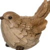 Intratuin Gartenfigur Vogel braun 12,5 x 6,5 x 10 cm| Gartenzwerge & -Figuren