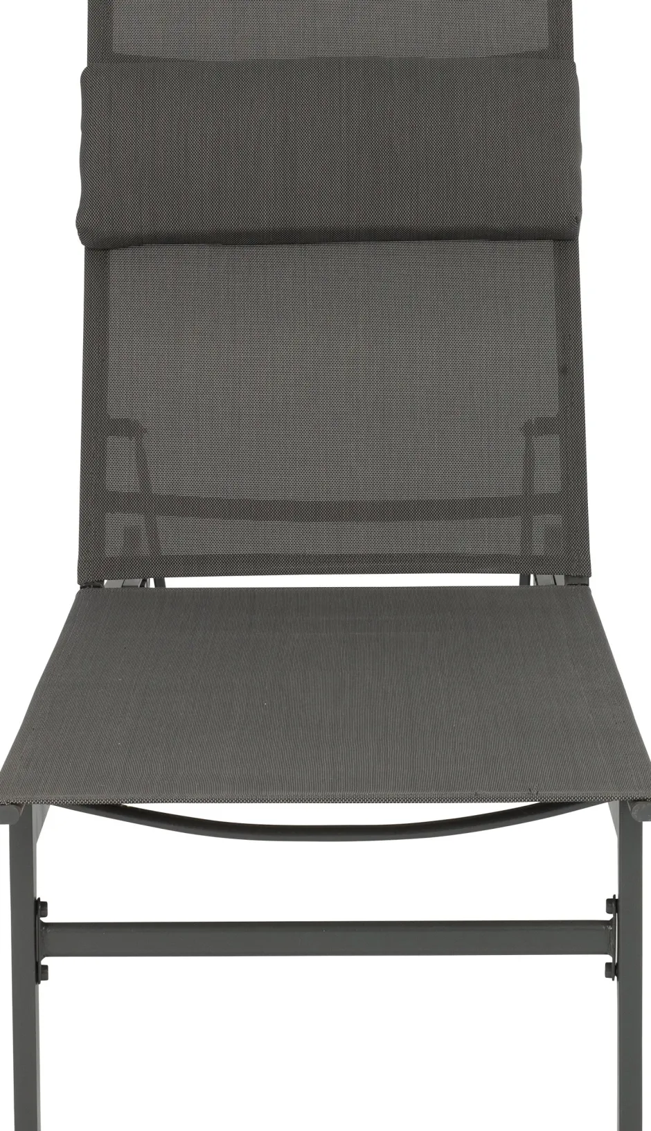 Intratuin Gartenliege Reza anthrazit 190 x 54,5 x 33 cm| Gartenliegen