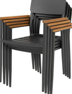 Intratuin Gartenstuhl Suze grijs| Gartenstühle|Esszimmerstühle