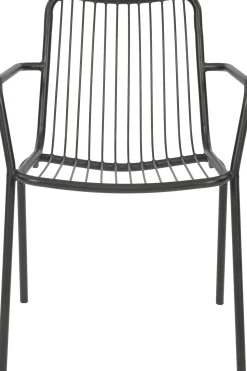 Intratuin Gartenstuhl Xavi stapelbar schwarz| Gartenstühle|Esszimmerstühle