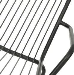 Intratuin Gartenstuhl Xavi stapelbar schwarz| Gartenstühle|Esszimmerstühle