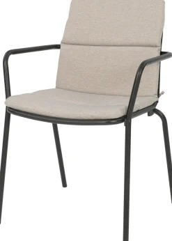 Intratuin Gartenstuhl Xavi stapelbar schwarz| Gartenstühle|Esszimmerstühle