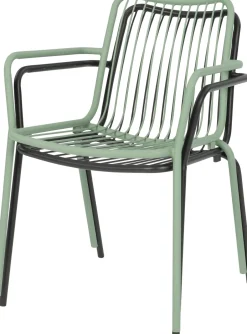 Intratuin Gartenstuhl Xavi stapelbar schwarz| Gartenstühle|Esszimmerstühle