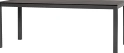 Intratuin Gartentisch Gloria schwarz 220 x 100 x 74,5 cm| Esstische